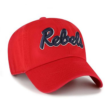 Men's '47 Red Ole Miss Rebels Clean Up Adjustable Hat
