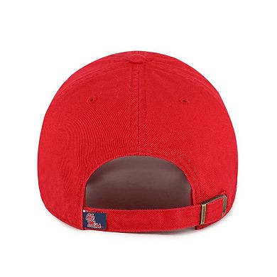 Men's '47 Red Ole Miss Rebels Clean Up Adjustable Hat