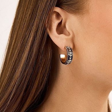 WEAR By Erin Andrews x BaubleBar San Francisco Giants Enamel Hoop Earrings