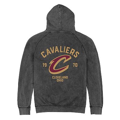 Men's Stadium Essentials Charcoal Cleveland Cavaliers Get Back Oversized Vintage Raglan Pullover Hoodie