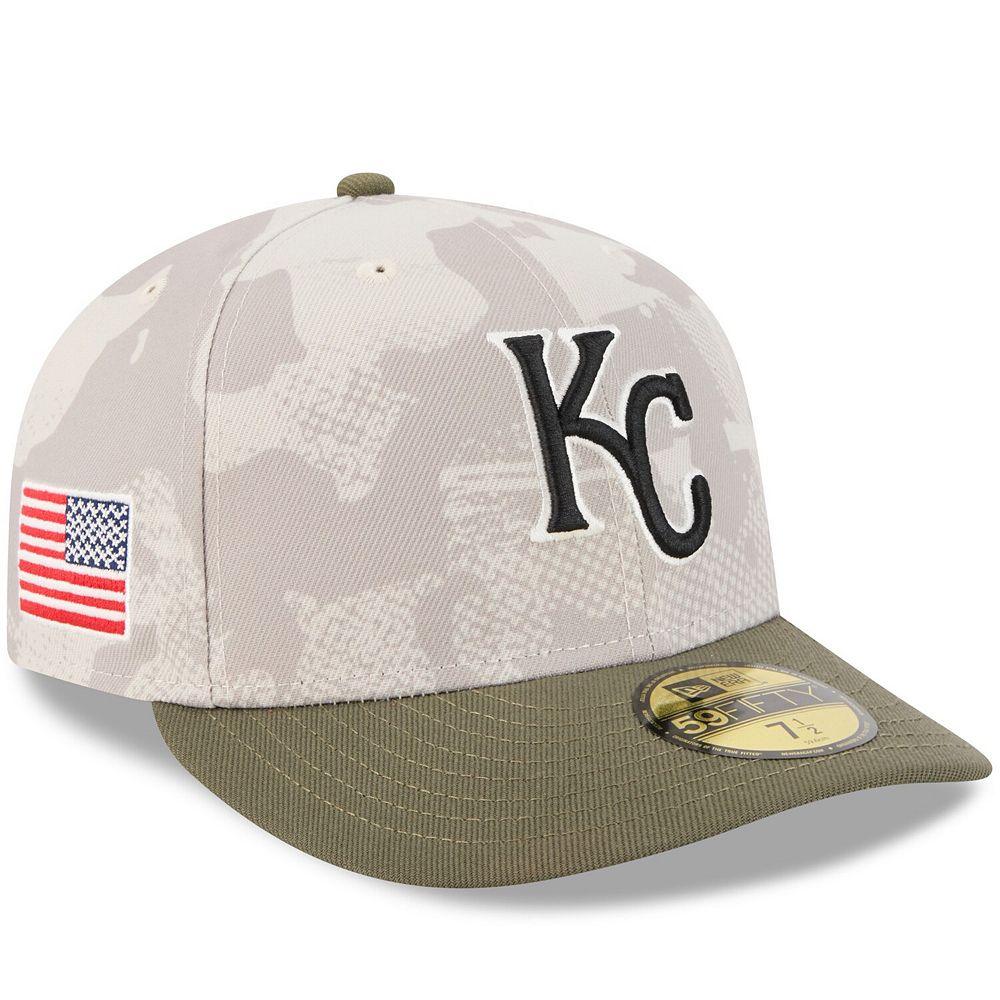 Men's New Era Light Beige/Olive Kansas City Royals 2025 Armed