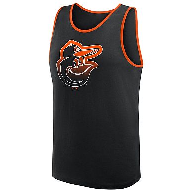 Men's Logo Athletic Black Baltimore Orioles Unmatched Success Tank Top