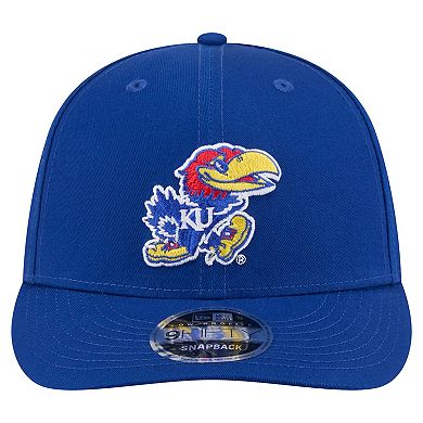 Men's New Era Royal Kansas Jayhawks Low Profile 9FIFTY Snapback Hat