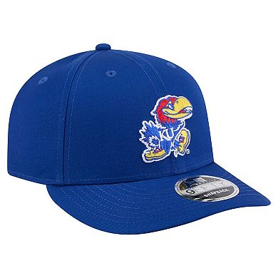 Men's New Era Royal Kansas Jayhawks Low Profile 9FIFTY Snapback Hat