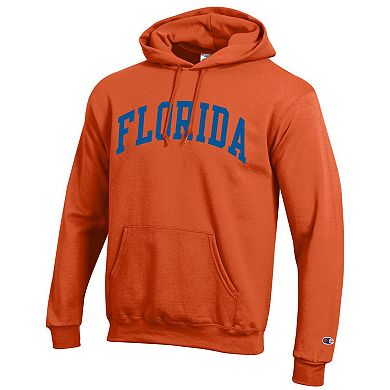 Men's Champion Orange Florida Gators Basic Arch Fleece Pullover Hoodie
