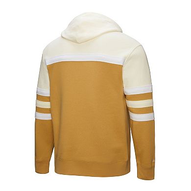 Men's Mitchell & Ness Tan/Cream Philadelphia Phillies Head Coach Pullover Hoodie