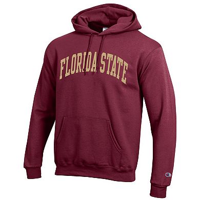 Men's Champion Garnet Florida State Seminoles Basic Arch Fleece Pullover Hoodie