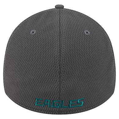 Men's New Era Graphite Philadelphia Eagles Main 39THIRTY Flex Hat