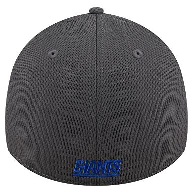 Men's New Era Graphite New York Giants Main 39THIRTY Flex Hat