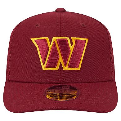 Men's New Era Burgundy Washington Commanders Main Trucker 9SEVENTY Stretch-Snap Hat