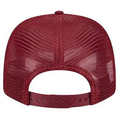 Men's New Era Burgundy Washington Commanders Main Trucker 9SEVENTY Stretch-Snap Hat