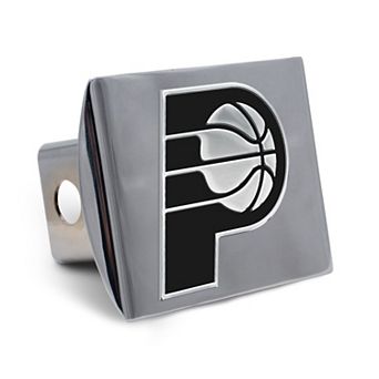 WinCraft Indiana Pacers Premium Metal Chrome Universal Hitch Cover