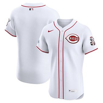 Men's Nike White Cincinnati Reds Home Elite Jersey