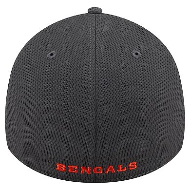 Men's New Era Graphite Cincinnati Bengals Main 39THIRTY Flex Hat
