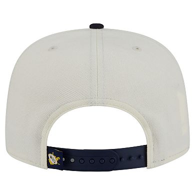 Men's New Era White West Virginia Mountaineers Collegiate 9FIFTY A-Frame Snapback Hat