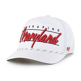 Men's '47 White Maryland Terrapins Condor Hitch brrr� Adjustable Hat