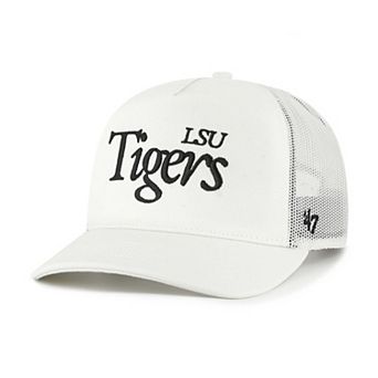 Unisex��'47 Cream LSU Tigers Foundation Script Adjustable Trucker Hat