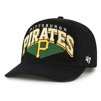 Men's '47 Black Pittsburgh Pirates Pomona Hitch Adjustable Hat