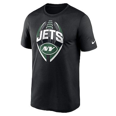 Men's Nike Black New York Jets Legend Icon Performance T-Shirt