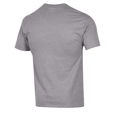 Men's Champion Heather Gray Miami Hurricanes Basic Arch T-Shirt
