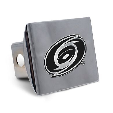 WinCraft Carolina Hurricanes Premium Metal Chrome Hitch Cover