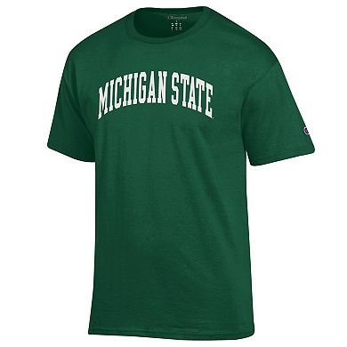 Men's Champion Green Michigan State Spartans Basic Arch T-Shirt