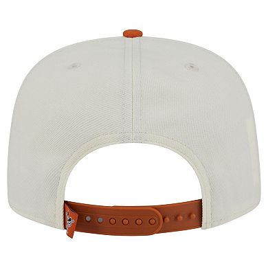 Men's New Era White Texas Longhorns Collegiate 9FIFTY A-Frame Snapback Hat