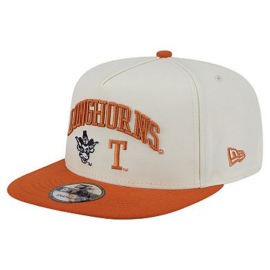 Men's New Era White Texas Longhorns Collegiate 9FIFTY A-Frame Snapback Hat