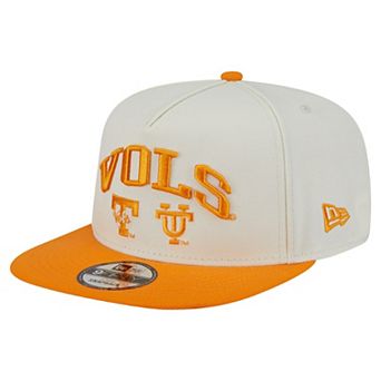 Men's New Era White Tennessee Volunteers Collegiate 9FIFTY A-Frame Snapback Hat