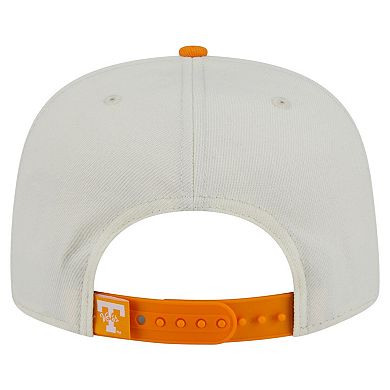 Men's New Era White Tennessee Volunteers Collegiate 9FIFTY A-Frame Snapback Hat