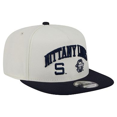Men's New Era White Penn State Nittany Lions Collegiate 9FIFTY A-Frame Snapback Hat