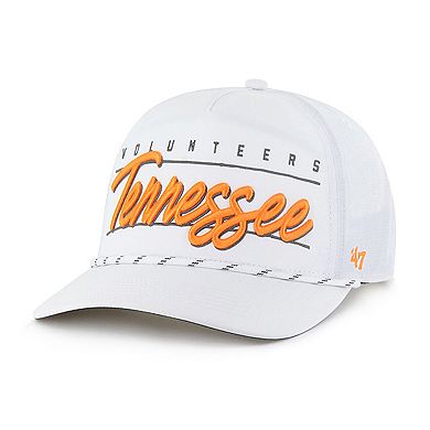 Men's '47 White Tennessee Volunteers Condor Hitch brrr Adjustable Hat