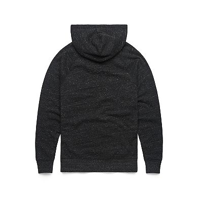 Unisex Homage Heather Black Boston Celtics Hometown Edition Tri-Blend Raglan Pullover Hoodie