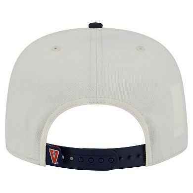 Men's New Era White Virginia Cavaliers Collegiate 9FIFTY A-Frame Snapback Hat