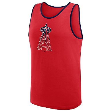 Men's Red Los Angeles Angels Unmatched Success Tank Top
