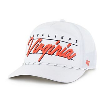 Men's '47 White Virginia Cavaliers Condor Hitch brrr� Adjustable Hat