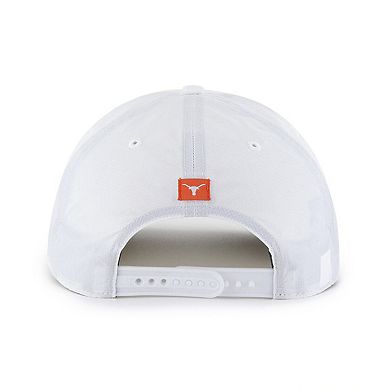 Men's '47 White Texas Longhorns Condor Hitch brrr Adjustable Hat