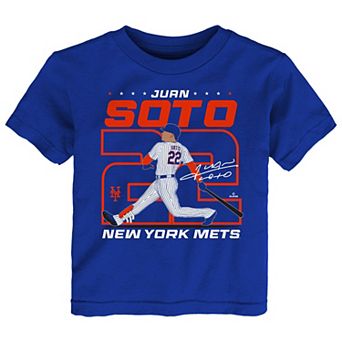 Toddler Juan Soto Royal New York Mets Big City Player T-Shirt