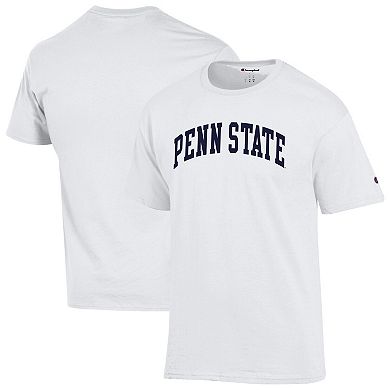 Men's Champion White Penn State Nittany Lions Basic Arch T-Shirt