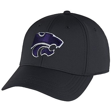 Men's Ahead Graphite Kansas State Wildcats Stratus AeroSphere Adjustable Hat