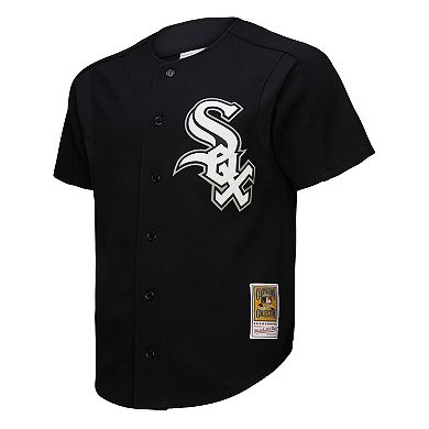 Men's Mitchell & Ness Frank Thomas Black Chicago White Sox Authentic Batting Practice Jersey