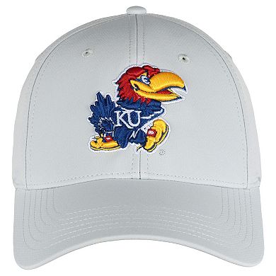 Men's Ahead Stone Kansas Jayhawks Stratus AeroSphere Adjustable Hat