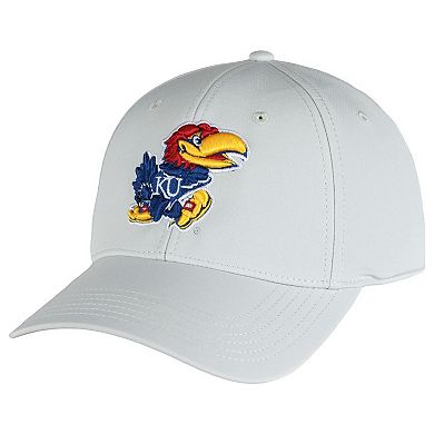 Men's Ahead Stone Kansas Jayhawks Stratus AeroSphere Adjustable Hat
