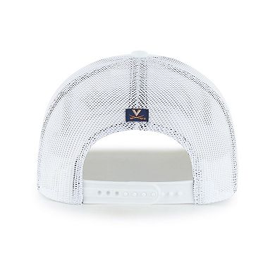Men's '47 White Virginia Cavaliers Garner Rope Trucker Adjustable Hat