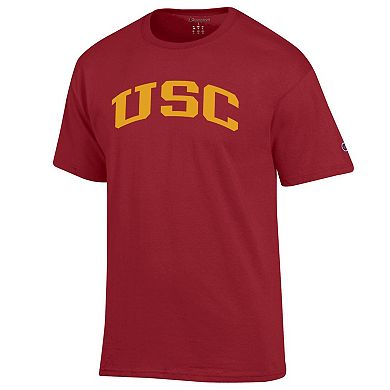 Men's Champion Cardinal USC Trojans Basic Arch T-Shirt