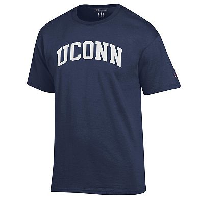 Men's Champion Navy UConn Huskies Basic Arch T-Shirt