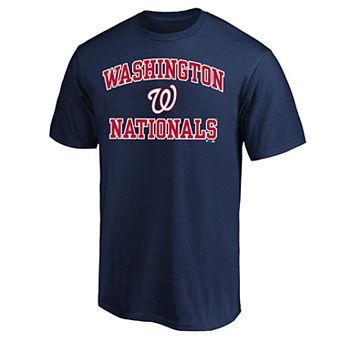Men's�Profile Navy Washington Nationals Big & Tall Heart & Soul T-Shirt