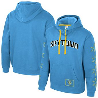 Unisex Fanatics Stadium Essentials Light Blue Chicago Sky City Star Rebel Edition Pullover Hoodie