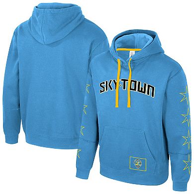 Unisex Fanatics Stadium Essentials Light Blue Chicago Sky City Star Rebel Edition Pullover Hoodie