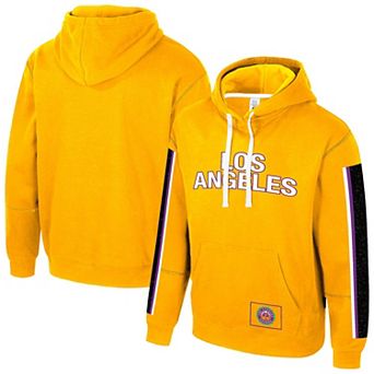 Unisex Fanatics Stadium Essentials Gold Los Angeles Sparks City Star Rebel Edition Pullover Hoodie